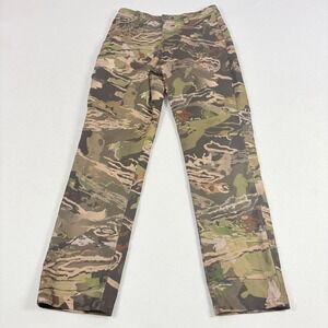 Under Armour Storm Camo Pants Size 16 Youth Hunting Cargo Gorpcore